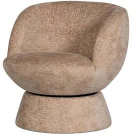 Livetastic Drehsessel Shuffle Polyester 73 x 72 x 71 cm Beige drehbar mit Kissen