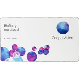 Cooper Vision Biofinity multifocal 6 St. / 8.60 BC / 14.00 DIA / +1.50 DPT / N +2.50 ADD