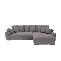 Bobb Ecksofa ¦ grau ¦ Maße (cm): B: 323