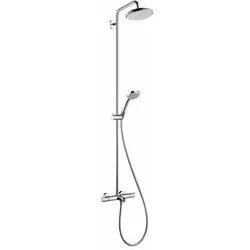 Hansgrohe Croma 220 Air 1Jet Showerpipe Wanne