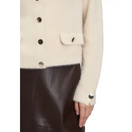 Betty Barclay Strickjacke mit Knopfleiste Beige 44