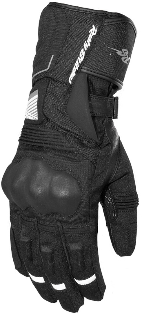 Rusty Stitches Ryder Waterdichte motorhandschoenen, zwart, 4XL