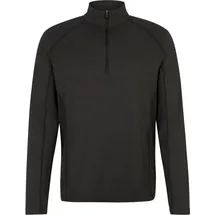 Ziener Stehkragenpullover Midlayer Schwarz 54