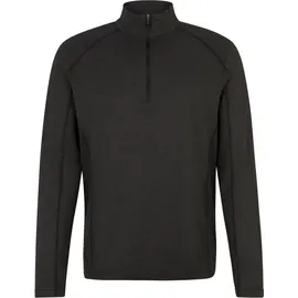 Ziener Stehkragenpullover Midlayer Schwarz 54