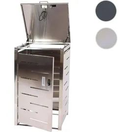MCW Mülltonnenverkleidung MCW-E83 103 x 60 x 62 cm grau
