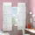 Delindo Lifestyle Fluoreszierende Kinderzimmer Gardine Magic, 140x175 cm, 1 Stück, verdeckte Schlaufen oder Kräuselband, moderner weißer blickdichter Fenstervorhang für Mädchen und Jungen