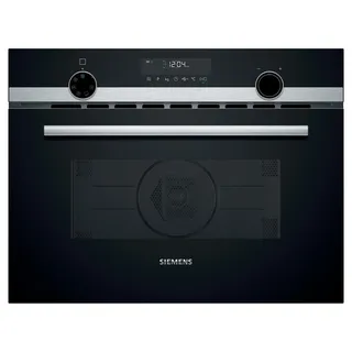 Siemens CM585AGS1 iQ500 Einbau-Mikrowelle schwarz/edelstahl