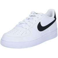 Nike Air Force 1 (GS) Basketballschuh, Weiß Schwarz, 37.5