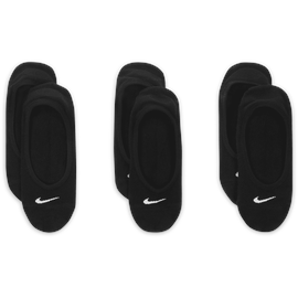 Nike Lightweight Footie Training Socks (3Paar) Schwarz,