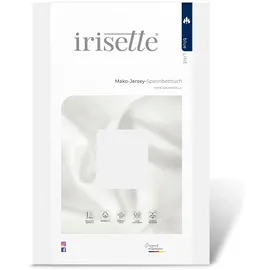 IRISETTE Jupiter 0008 Jersey 90 x 190 - 100 x 220 cm weiß