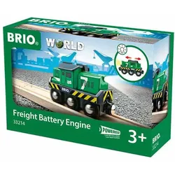 BRIO World - Batterie-Frachtlok