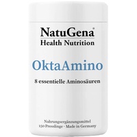 Natugena Okta­Amino 8 essentielle Aminosäuren / 150 Presslinge / 1 Monats Packung