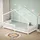 ML-Design Hausbett 90 x 200 cm Kiefer massiv weiß