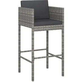vidaXL Gartenbar-Set 5-tlg. Grau