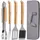 Praknu Grillbesteck Set onesize Edelstahl Holz braun