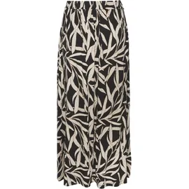 s.Oliver Maxirock Damen Schwarz/Sand Bedruckt 44