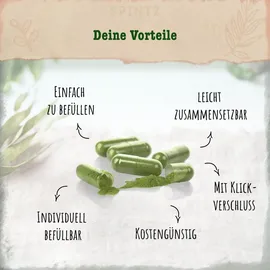 Spintz Vegane HPMC Leerkapseln 250 St.