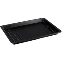 Zenker Black Metallic Perforiertes Backblech – Ausziehbar für perfekte