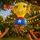 Relaxdays Pinata Pokal HBT 38x30,5x19 cm Mehrfarbig