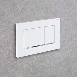 Geberit Duofix Element iCon WC mit WC-Sitz und Sigma 20 square Betätigungsplatte