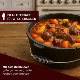 gusskönig Dutch Oven 9 L Gusseisen