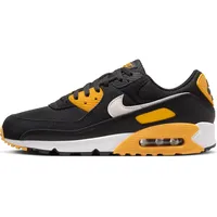 Nike Herren AIR MAX 90 Sneaker, Black/White-University Gold, 41 EU - 41 EU