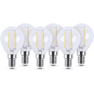 BestLivings LED Glühbirne Warmweiß E14, Leuchtmittel - Glühlampe 2700K (6er Pack) Birnenform Energiesparlampe, 15.000 Stunden Lebensdauer, 2 Watt 3er Pack