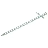 PRO PLUS Felsbodenhering aus Stahl mit geschweißtem Quernagel, 17cm, 6er-Pack