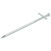 PRO PLUS Felsbodenhering aus Stahl mit geschweißtem Quernagel, 17cm, 6er-Pack