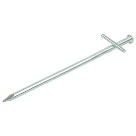 PRO PLUS Felsbodenhering aus Stahl mit geschweißtem Quernagel, 17cm, 6er-Pack