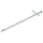 PRO PLUS Felsbodenhering aus Stahl mit geschweißtem Quernagel, 17cm, 6er-Pack