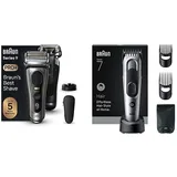 Braun Series 9 PRO+ Tmavě šedý + Braun Series 7 HC7590