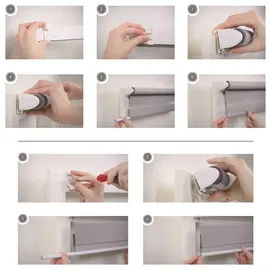 Sol Royal Doppelrollo SolDecor DL2 – Weiß