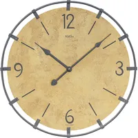 AMS Wanduhr AMS, schwarz, Wanduhren, Damen, Ø 40cm, Wanduhr,