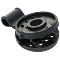 Haga® Spezialclip rund 100 Stk. für Zaunblende Schattiernetz Windschutzgewebe