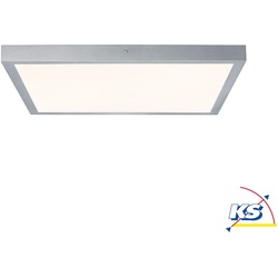 Paulmann LED Wand-/Deckenleuchte LUNAR, 60 x 60cm, 230V, 25W 3000K 2100lm, Chrom matt PAUL-70652