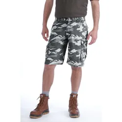 Carhartt rugged cargo camo short 100279 - rugged grey camo - W30