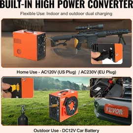 Vevor PCP-Luftkompressor 4500 PSI/30 MPa tragbar 1 l