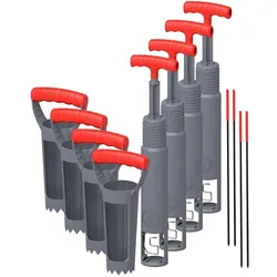 4er-Set Wühlmausfalle MF12 Divit Schädlingsbekämpfung mechanische Falle NEW