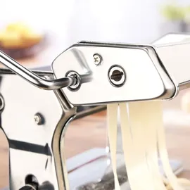 Hi Haushalt International Nudelmaschine verchromt für Spaghetti und Tagliatelle 12243