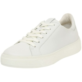 ECCO Damen Street Tray Sneaker, Weiß White, 43 EU