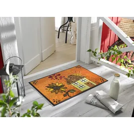 Wash+Dry Sonnenhaus 50 x 75 cm Orange
