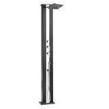 Formidra Hybride Dada Straight 40l Solardusche - Anthracite / Alu - 40 Liter