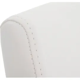 CLP 2er Set Esszimmerstühle Colmar Mit Pflegeleichtem Kunstledersitz I Gepolsterte Lehnstühle Mit Edelstahlgestell