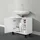 ML-Design Waschbeckenunterschrank 60 x 54 x 32 cm Weiß
