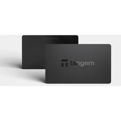 Tangem Wallet 2.0 - Secure Crypto Wallet 2 Card Set (Black)