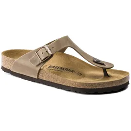 Birkenstock Gizeh Naturleder geölt tabacco brown 38