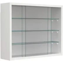 VCM Wandvitrine Drivalo 50 x 12 x 40 cm Weiß