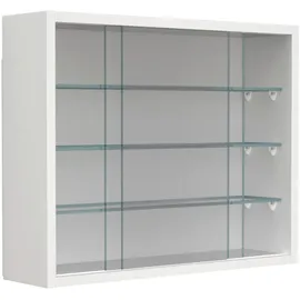VCM Wandvitrine Drivalo 50 x 12 x 40 cm Weiß