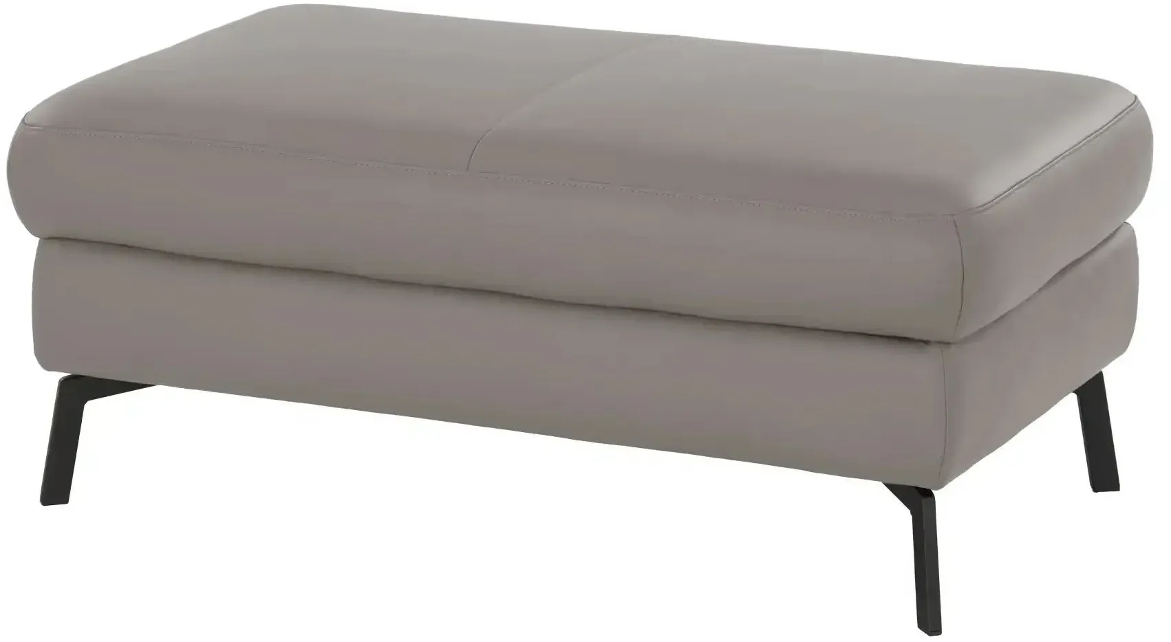 Wohnwert Hocker  Monja , grau , Maße (cm): B: 110 H: 447 T: 65.0